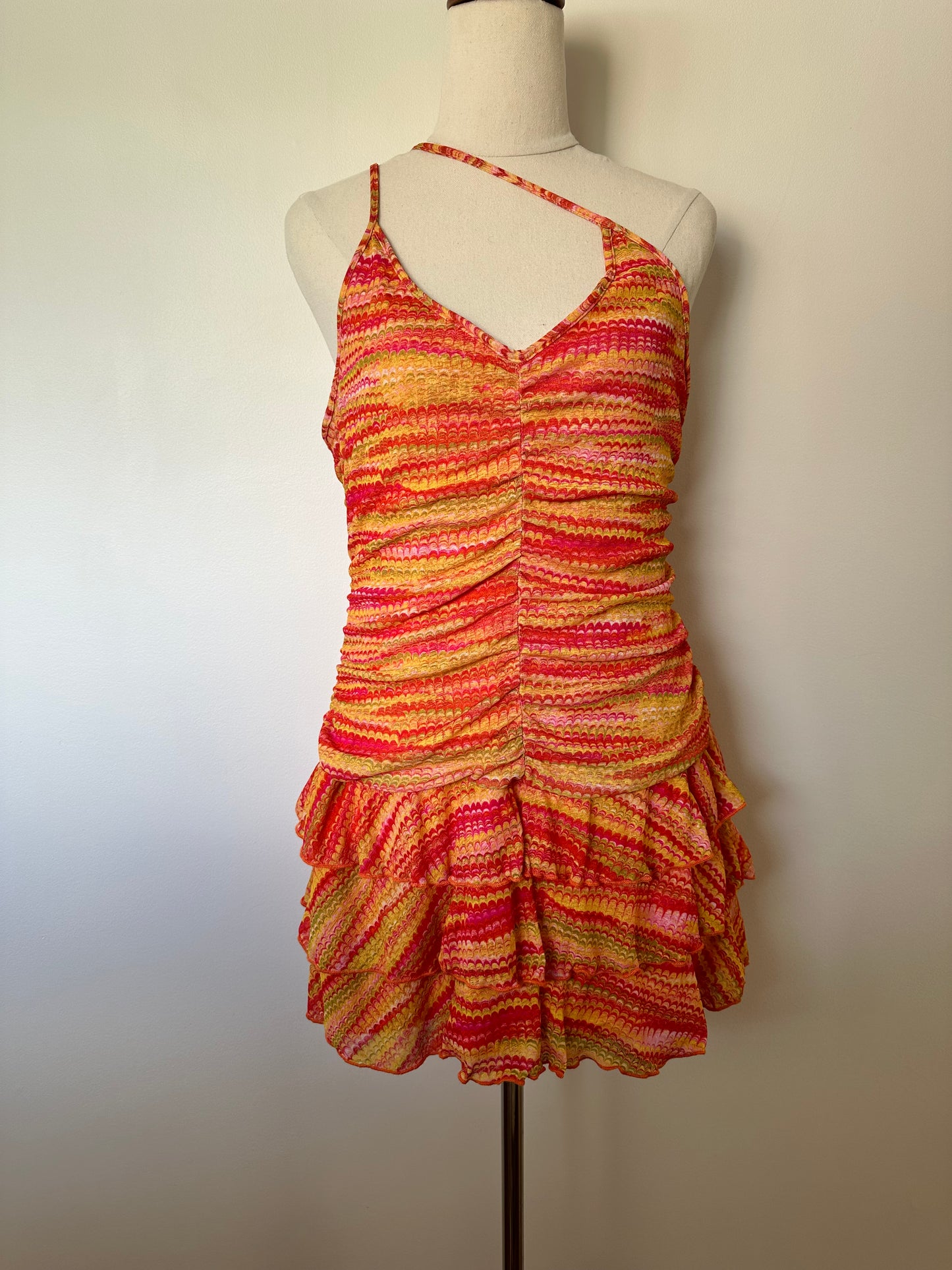 Y2K Mesh Frill Mini (10-14)