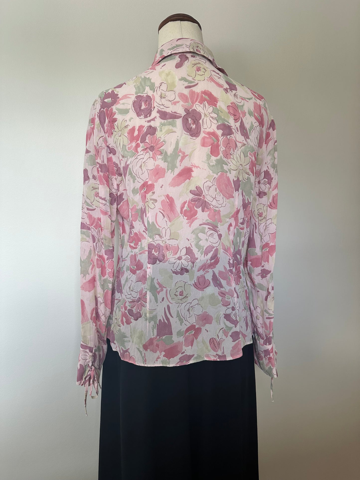 Floral Tie Blouse (8-10)