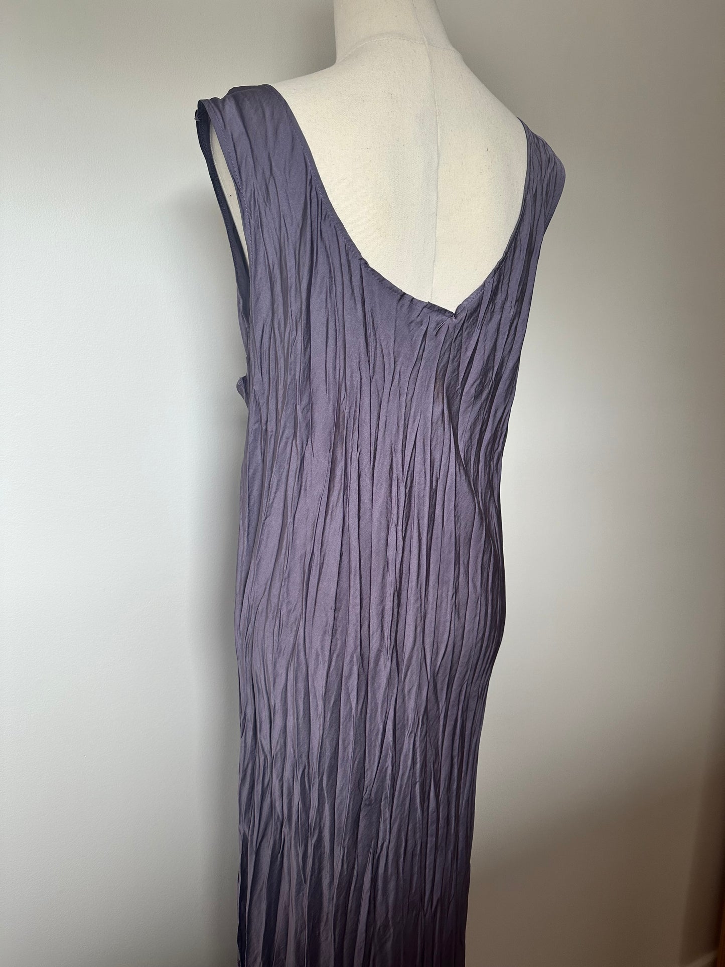 90s Magazine Crinkle Dress (14-16)