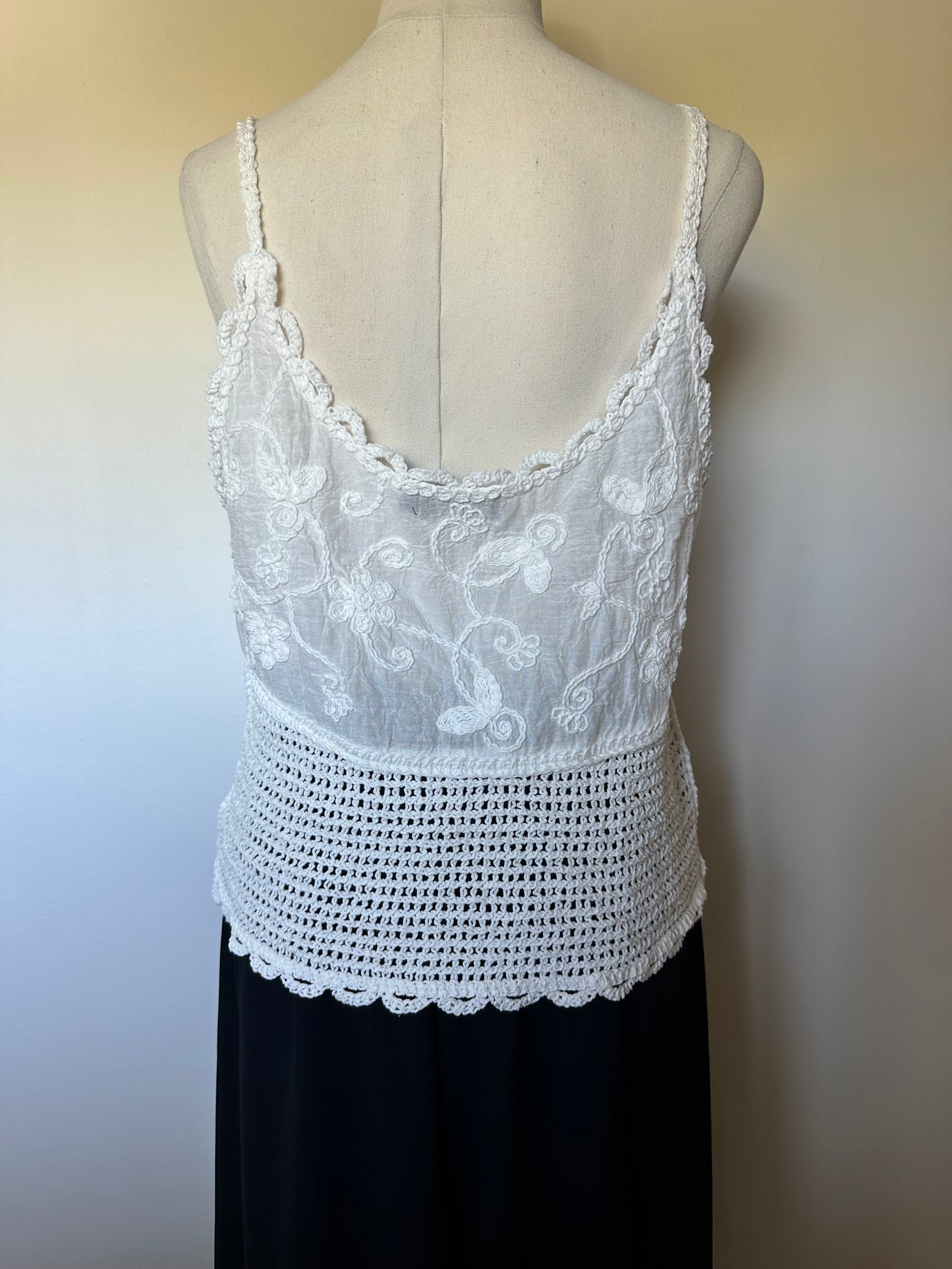 Cotton Crochet Top (12-14)