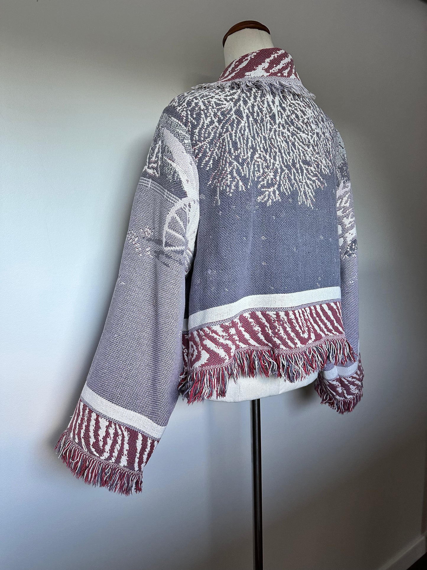 Cottage Cotton Fringe Jacket (8-16)