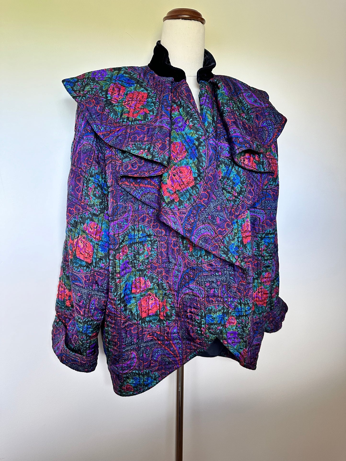 1980s Ungaro Parallele Quilted Jacket (10-14)