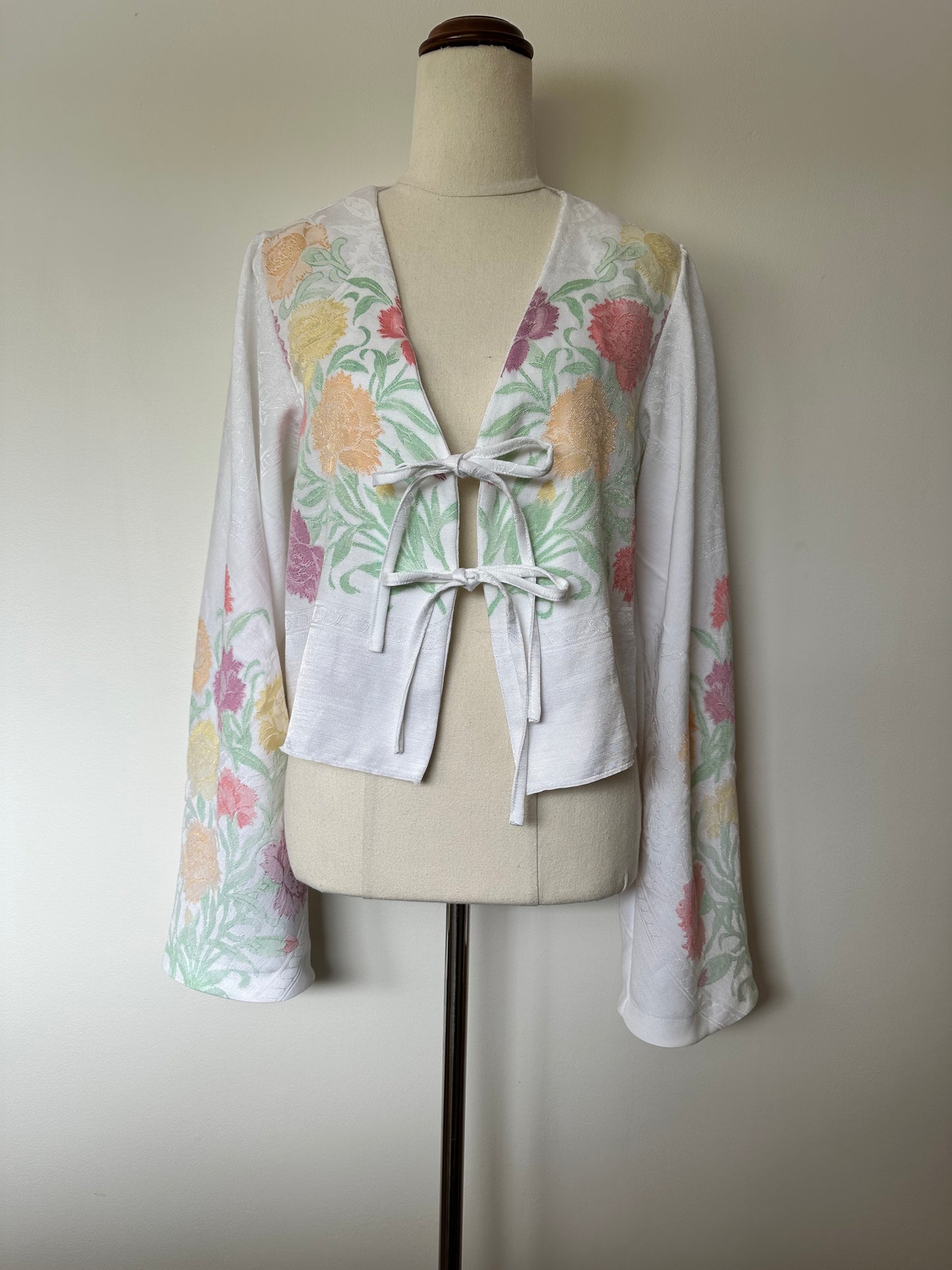 Floral Tie Front Blouse (8-12)