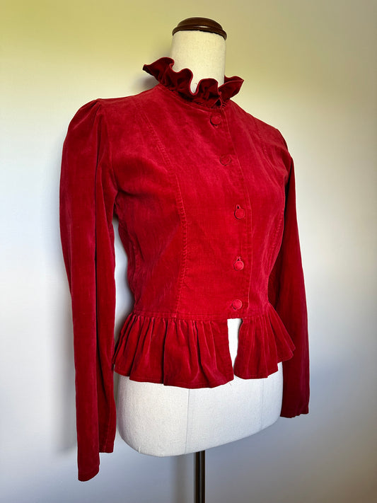 1970s Flookies Velvet Jacket (8)