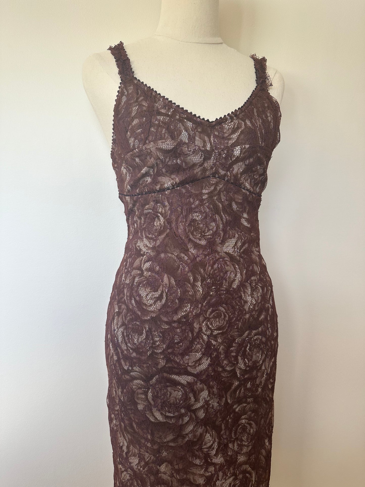 90s/Y2K Annah.S Lace Dress (10)