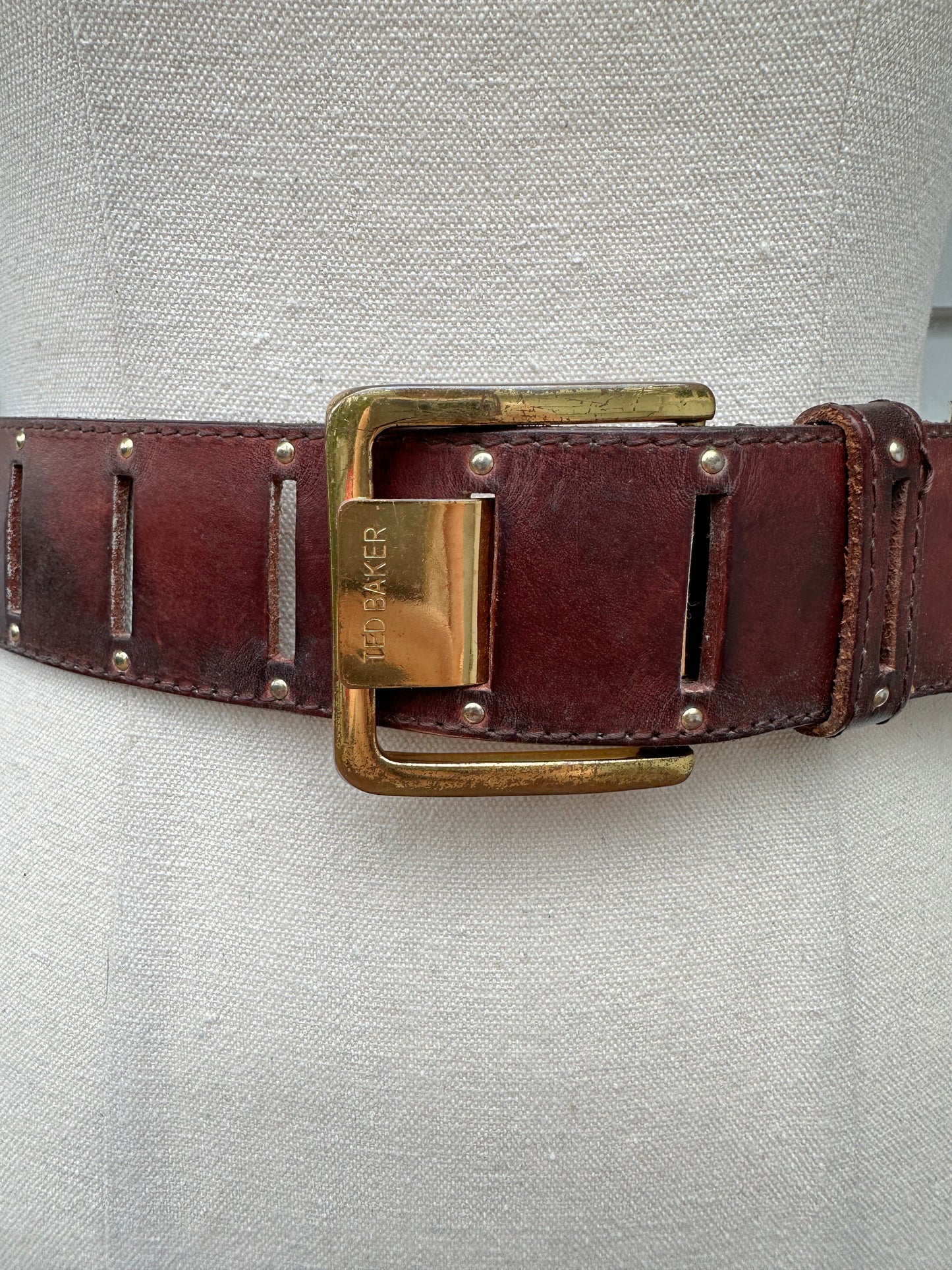 Vintage Ted Baker Leather Belt (100cm)