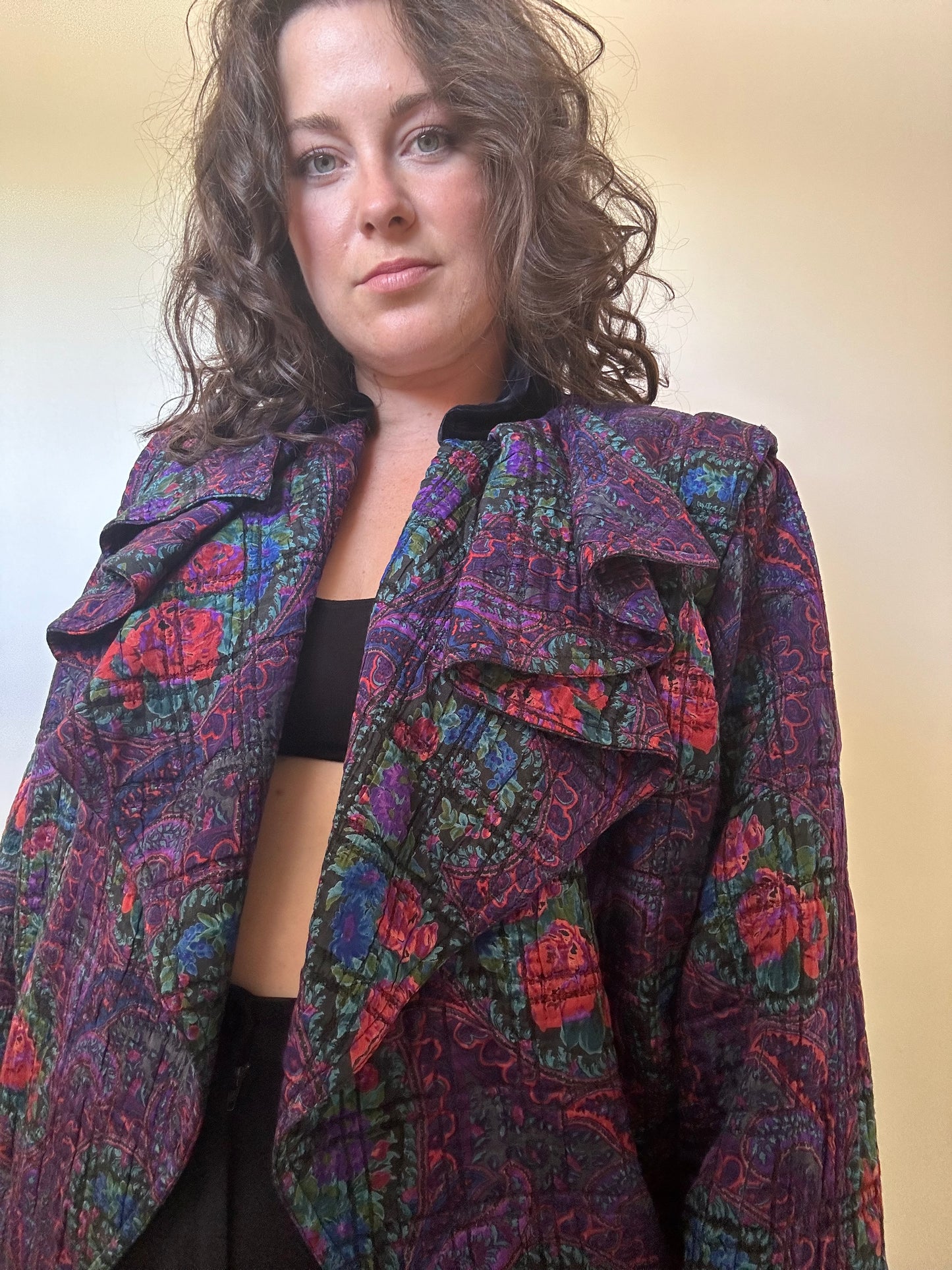 1980s Ungaro Parallele Quilted Jacket (10-14)