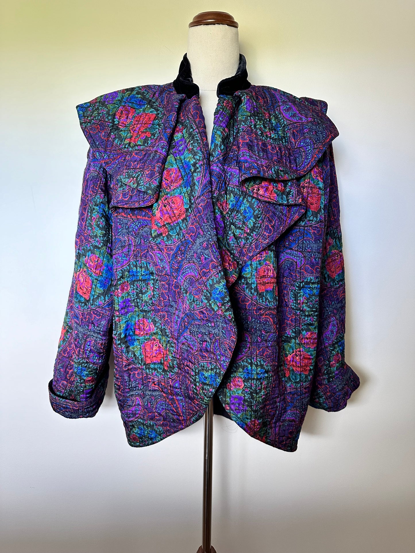 1980s Ungaro Parallele Quilted Jacket (10-14)