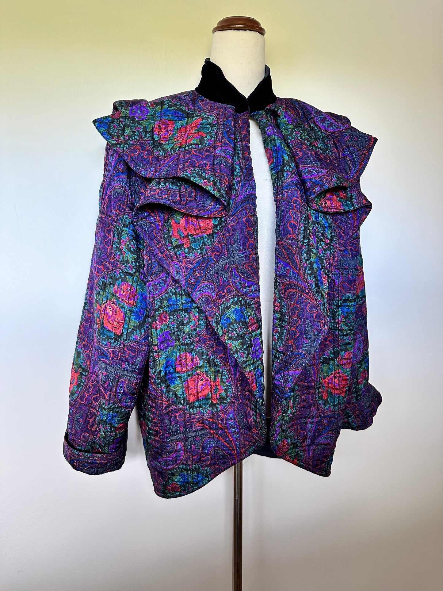 1980s Ungaro Parallele Quilted Jacket (10-14)