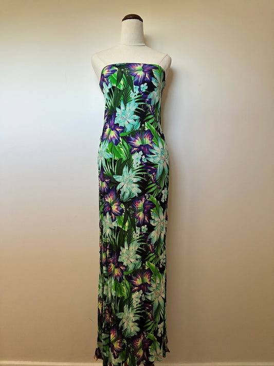 Forever New Floral Strapless Maxi (6-8)