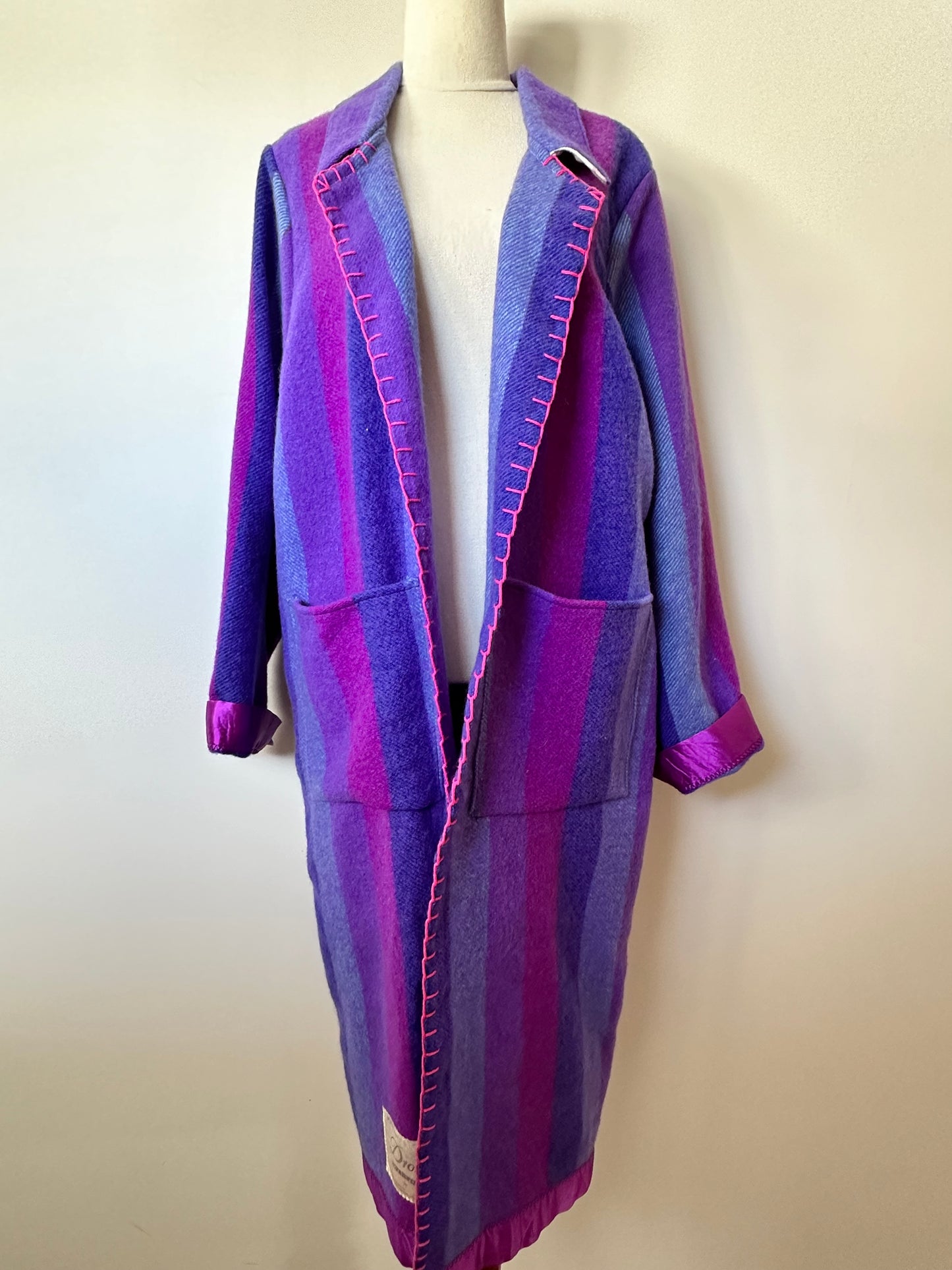 Dromorne Purple Wool Duster (8-16)