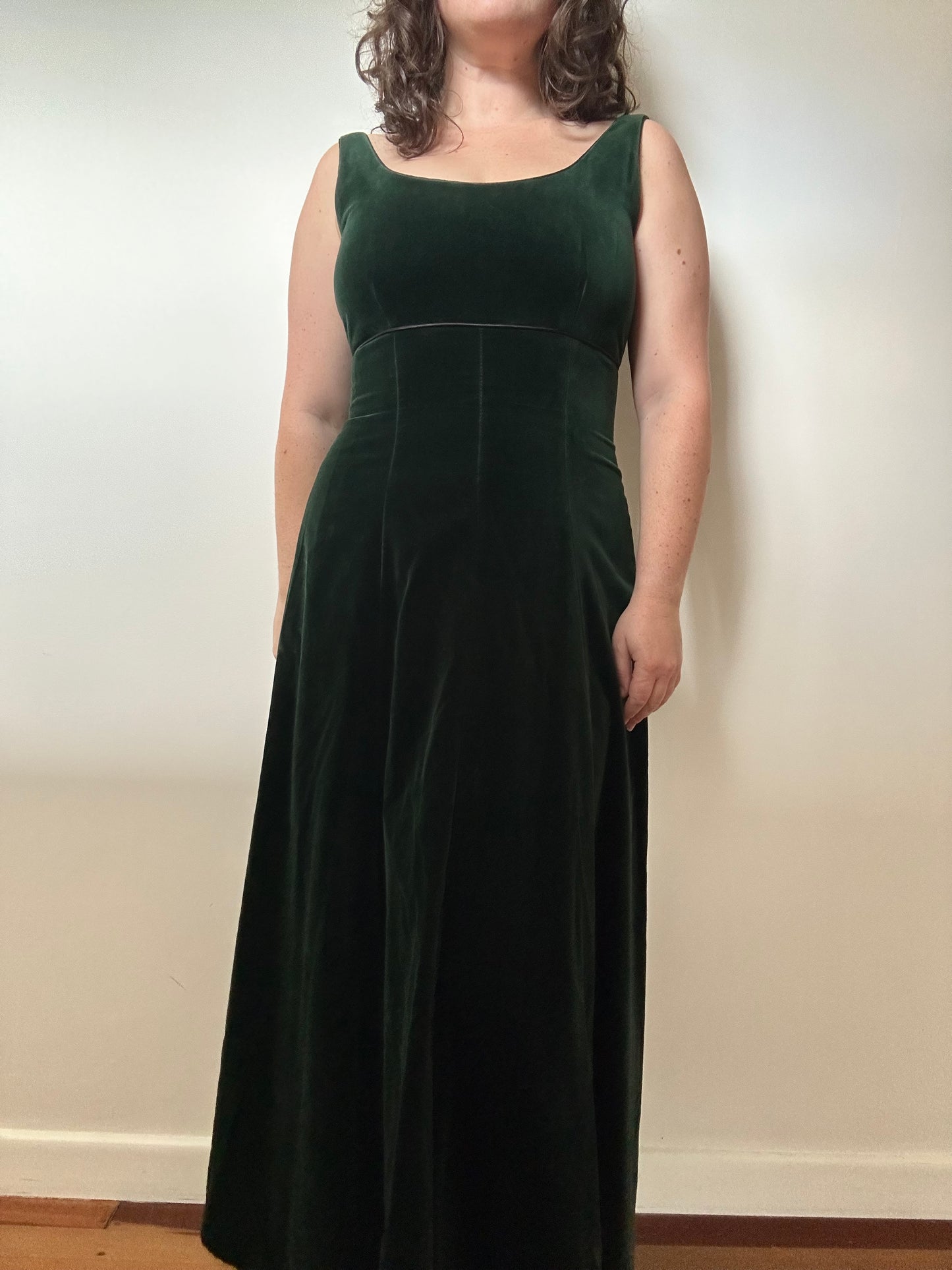 Vintage Monsoon Velvet Gown (12)