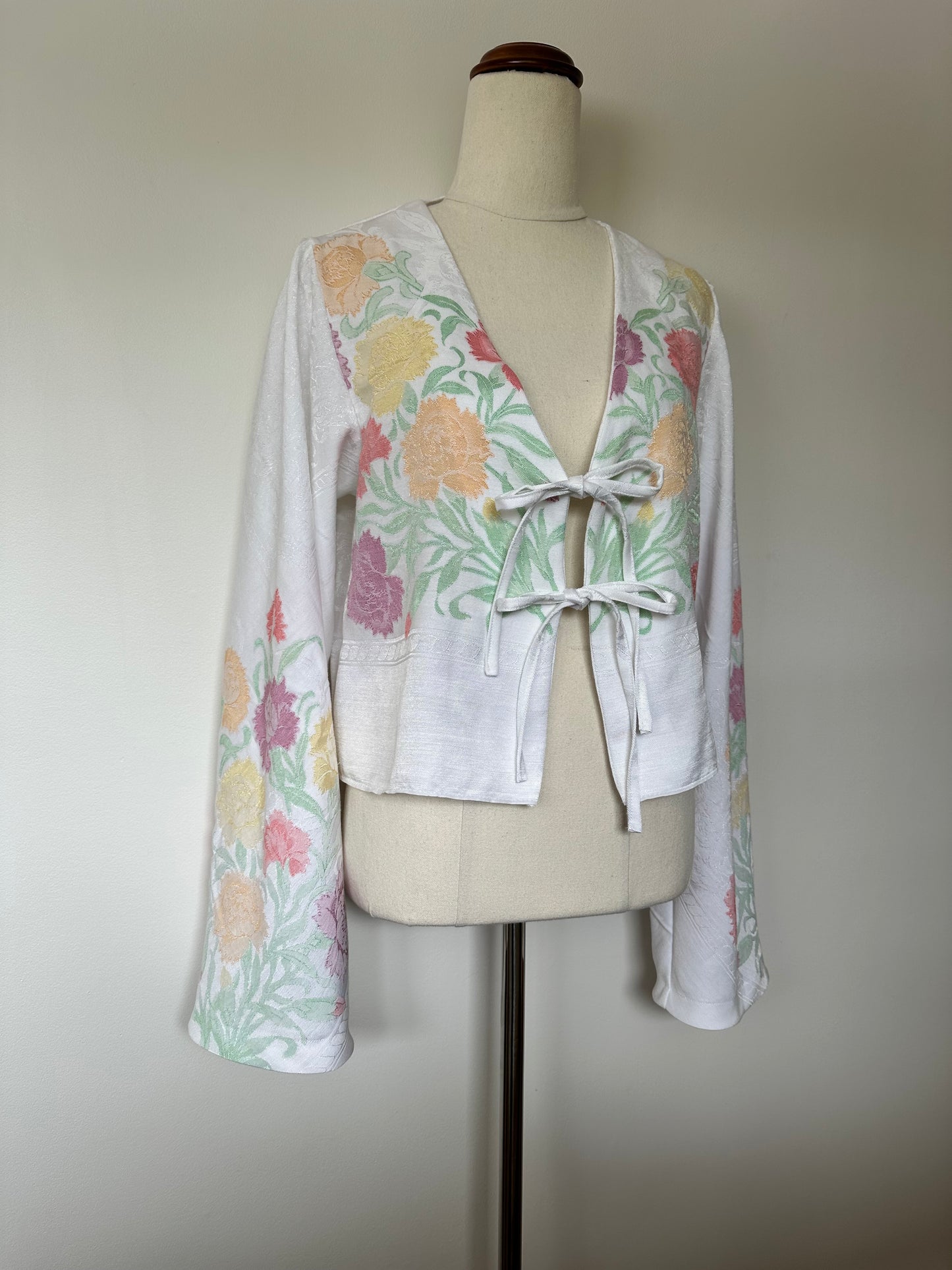 Floral Tie Front Blouse (8-12)