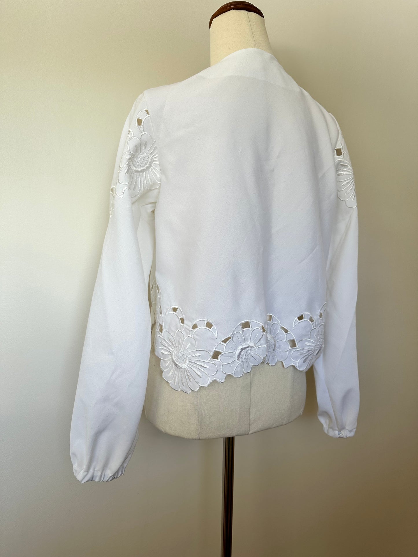 Embroidered Tie Blouse (8-12)