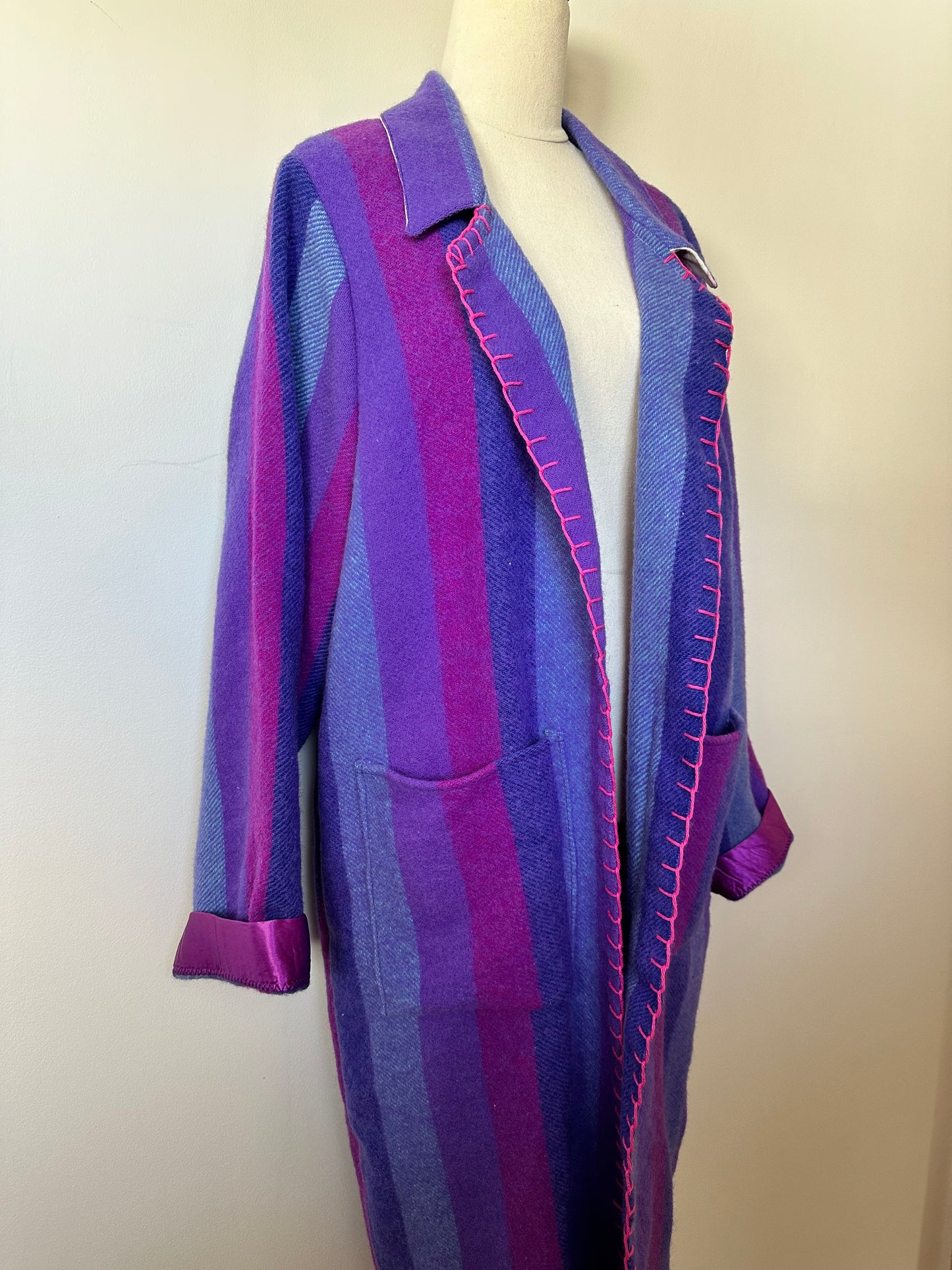 Dromorne Purple Wool Duster (8-16)