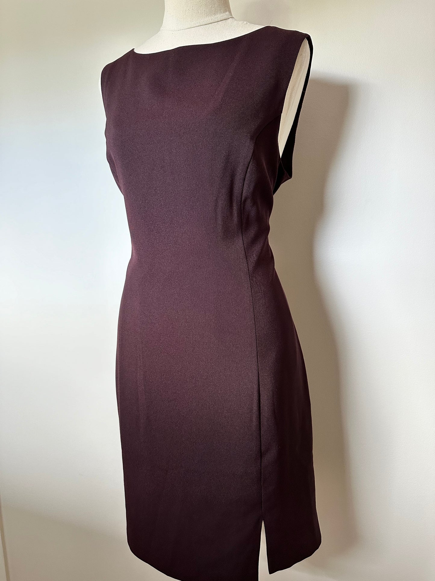 90s Plum Blase Mini Dress (12-14)