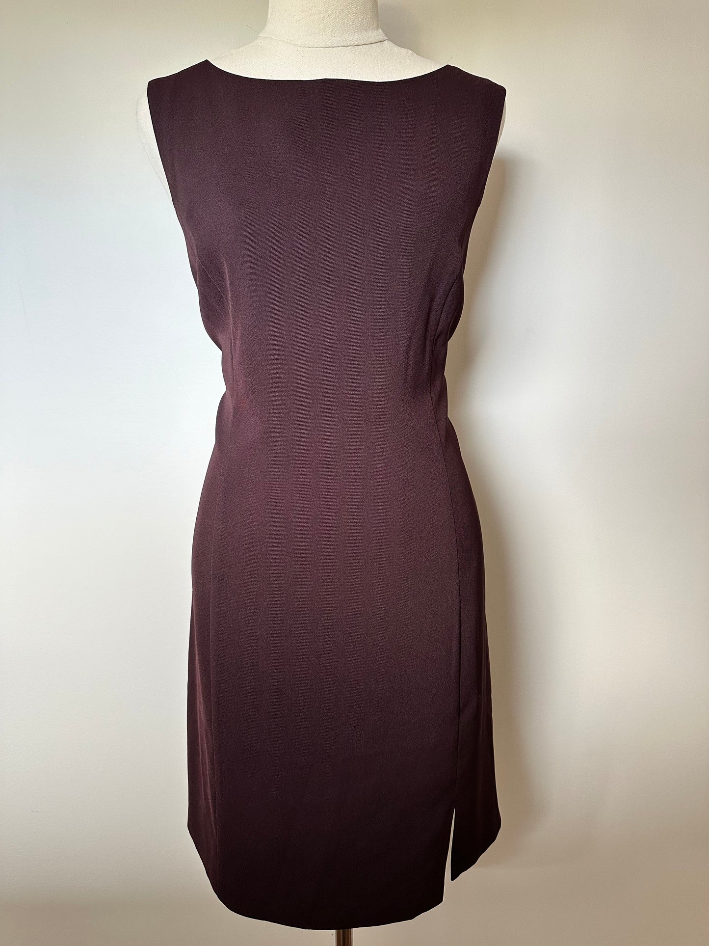 90s Plum Blase Mini Dress (12-14)