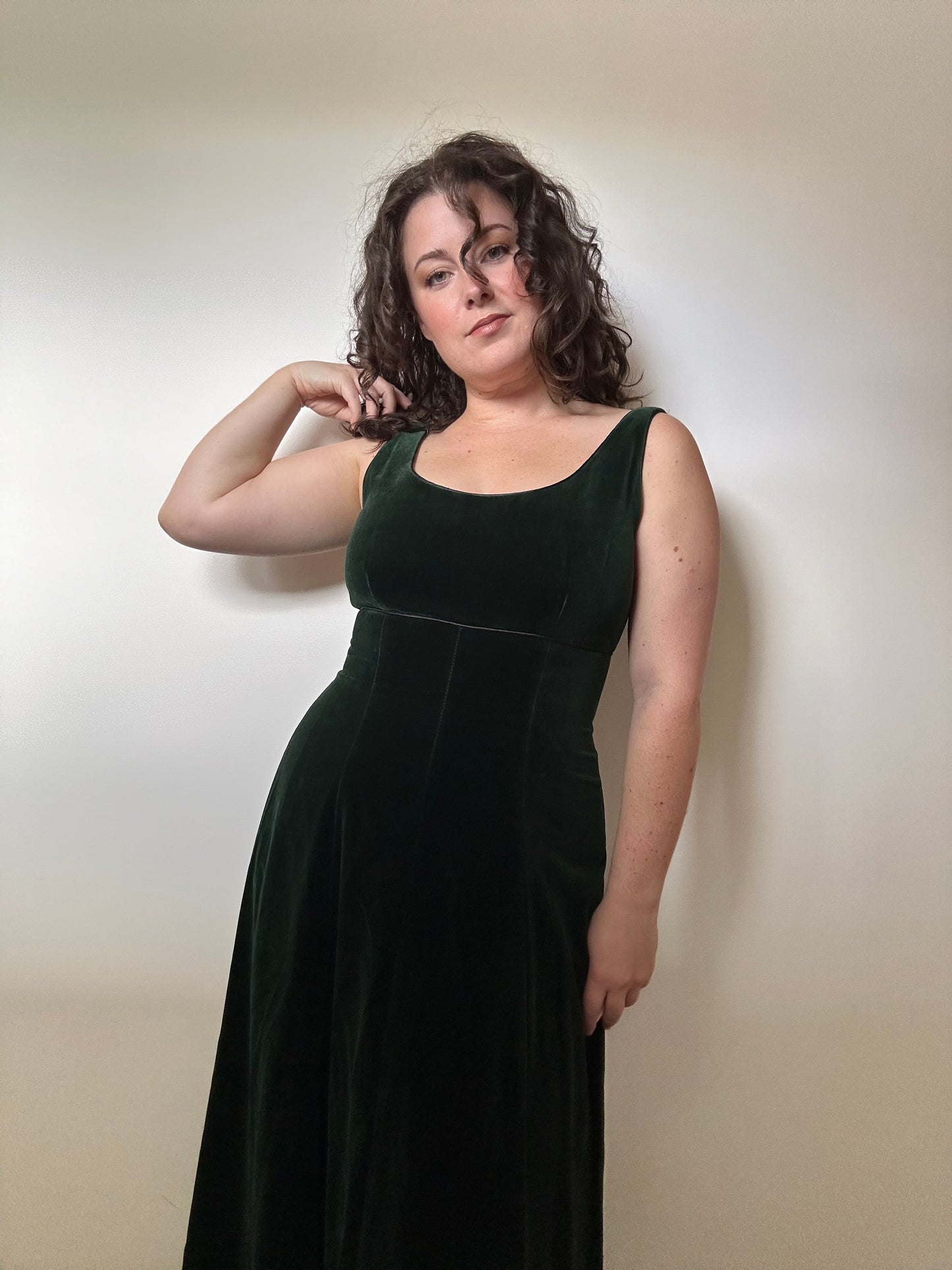 Vintage Monsoon Velvet Gown (12)